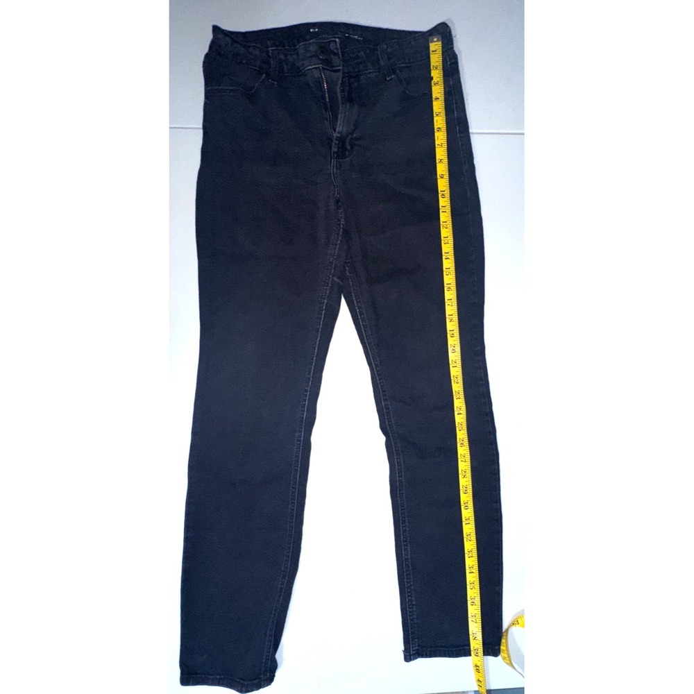 Old Navy Womens 12 High Rise Wow Straight Jeans Denim Everyday Casual Fall - Picture 2 of 8